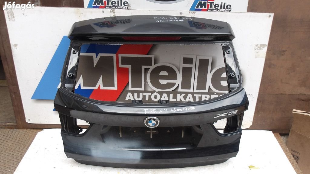 GYÁRI BONTOTT BMW F25 X3 CSOMAGTÉRAJTÓ JAVÍTOTT